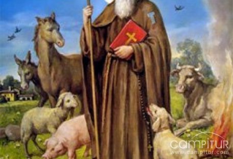 La Hermandad de San Antón Abad de Llerena festeja el Día del Santo 