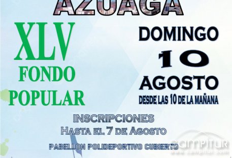 Azuaga acoge el VI Fondo Popular con apoyo de la Junta de Extremadura