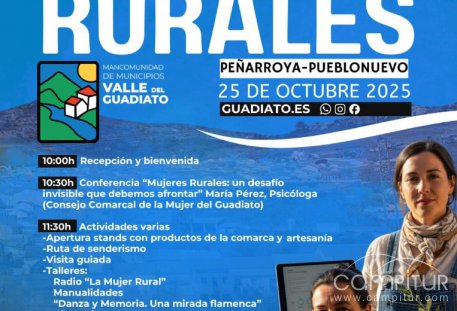 Peñarroya-Pueblonuevo acogerá la Convivencia por la Igualdad en el Día Internacional de las Mujeres Rurales